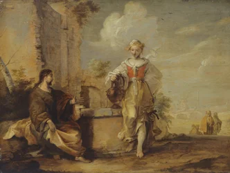 Christus en de Samaritaanse vrouw